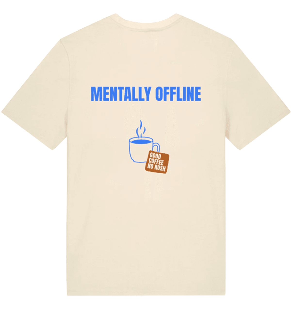 Unisex t-shirt 'Mentally Offline'